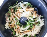オートクッカー で【Bistro青椒肉絲作り方3写真
