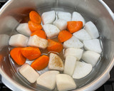 圧力鍋活用、残った物で簡単煮物作り方2写真