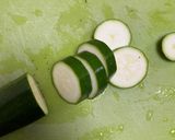 果実ドレ添え　夏野菜のローストサラダ作り方1写真