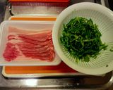 ピーマンの千切りでお好み焼き作り方1写真
