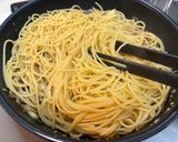 サバ缶としめじの和風パスタ作り方6写真