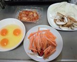 キムチオムレツ！作り方1写真