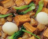 新定番！スパイス香る豚ハラミの煮込み～滷肝連～作り方4写真