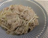 豚バラもやしのガーリック炒め作り方6写真