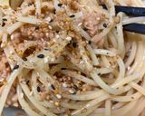 簡単　イワシ水煮オニオンパスタ作り方12写真