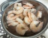 ぷりぷりエビマヨ😋背わたナシ冷凍海老で簡単調理🍤作り方1写真