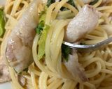簡単　和風豚肉とレタスえのきのパスタ作り方22写真