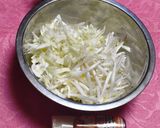味付けは…すぐ消える胃もたれ、粉無しお好みもどき作り方1写真