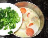 かぶ豆乳スープ♪簡単レシピ食べ過ぎ膨満感作り方11写真