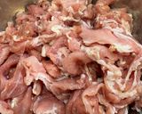 節約レシピ*豚肉ともやしの旨辛スタミナ炒め作り方1写真