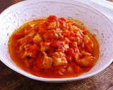 レンジでほったらかし★鶏むね肉のトマト煮作り方10写真