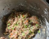 ひき肉の野菜よせ揚げ作り方3写真