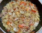 豚こまと白菜の中華あんかけかた焼きそば作り方12写真