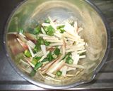 山芋オクラ茗荷のサッパリあえ♪簡単作り方5写真