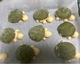 亀のメロンパン🐢かめろんぱん🐢🍞作り方17写真