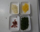 鯖缶のペペロンチーノ・レモン風味作り方1写真