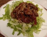 揚げ焼きで簡単！カリカリ豚こまの甘酢だれ作り方5写真