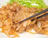 岩下の新生姜でつくる豚の生姜焼き作り方9写真
