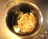醤油味付け乾麺で作るかけうどん作り方3写真
