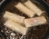 鶏ムネ大葉梅チーズの春巻き🐔🧀🟫作り方11写真