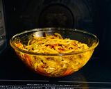 ワンボールレンジ、ごま味噌焼きうどん！作り方4写真