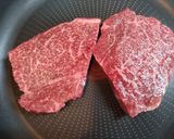 簡単肉料理牛肉ステーキシャリアピンソース作り方5写真