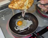 【簡単】長芋メインのふわふわとんぺい焼き作り方5写真