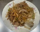 お好みソースで簡単！豚ももの野菜炒め作り方8写真