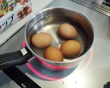 温玉乗せサーモンしらす丼ぶり作り方2写真