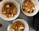根菜茄子白菜オイ甘辛キムチ味温野菜サラダ作り方4写真