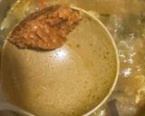 鶏ミンチ味噌の具沢山おじや作り方6写真