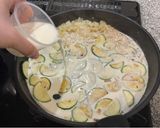 生クリーム不使用！夏野菜とシラスのクリームパスタ作り方5写真