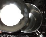 簡単豆花とうふぁ♪トッピング桃アーモンド作り方8写真