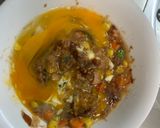 レンジ簡単クリーミー中華丼味炒飯弁当作り方7写真