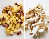簡単なのに濃厚！ キノコとおいものクリームうどん作り方4写真
