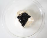 丸ごと芋のスイートポテト 黒ごまアイスのせ作り方9写真