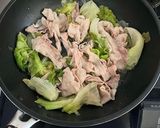 ☆簡単☆豚しゃぶレタスの濃厚味噌だれがけ作り方5写真