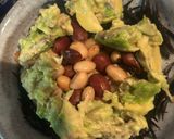 ひじき豆アボカド鮭で…昼めし！作り方6写真