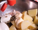 究極の背徳！ポテサラ with カレー作り方7写真
