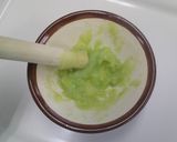 【離乳食初期】キャベツのペースト作り方3写真
