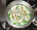 鶏手羽元のネギ生姜スープ♪簡単レシピ作り方7写真