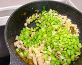 枝豆と春タケノコの炒め物作り方3写真