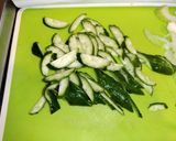 イカとセロリとキュウリの中華和え作り方1写真