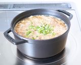 納豆の風味が美味しい【納豆と卵のお味噌汁作り方2写真