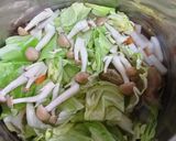 ほっこり♪春キャベツと根菜のお味噌汁作り方3写真