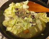 簡単!オイルサーディンとキャベツのパスタ作り方4写真