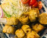 レトルト●焼売のカレー粉炒めサラダ作り方2写真