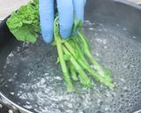 菜の花の白和え作り方4写真
