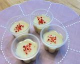 材料これだけ!濃厚な甘酒豆乳プリン作り方5写真