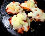 パクリひとくち新玉ねぎのキムチチーズ焼き作り方4写真